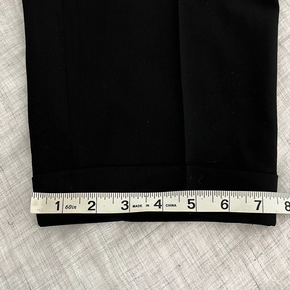 Vintage DKNY black wool pleated trousers - Picture 11 of 11